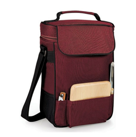 Duet Wine & Cheese Tote insulated cooler bag - Picture 2 of 3